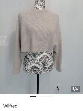 Wilfred Crop Sweater Aritzia